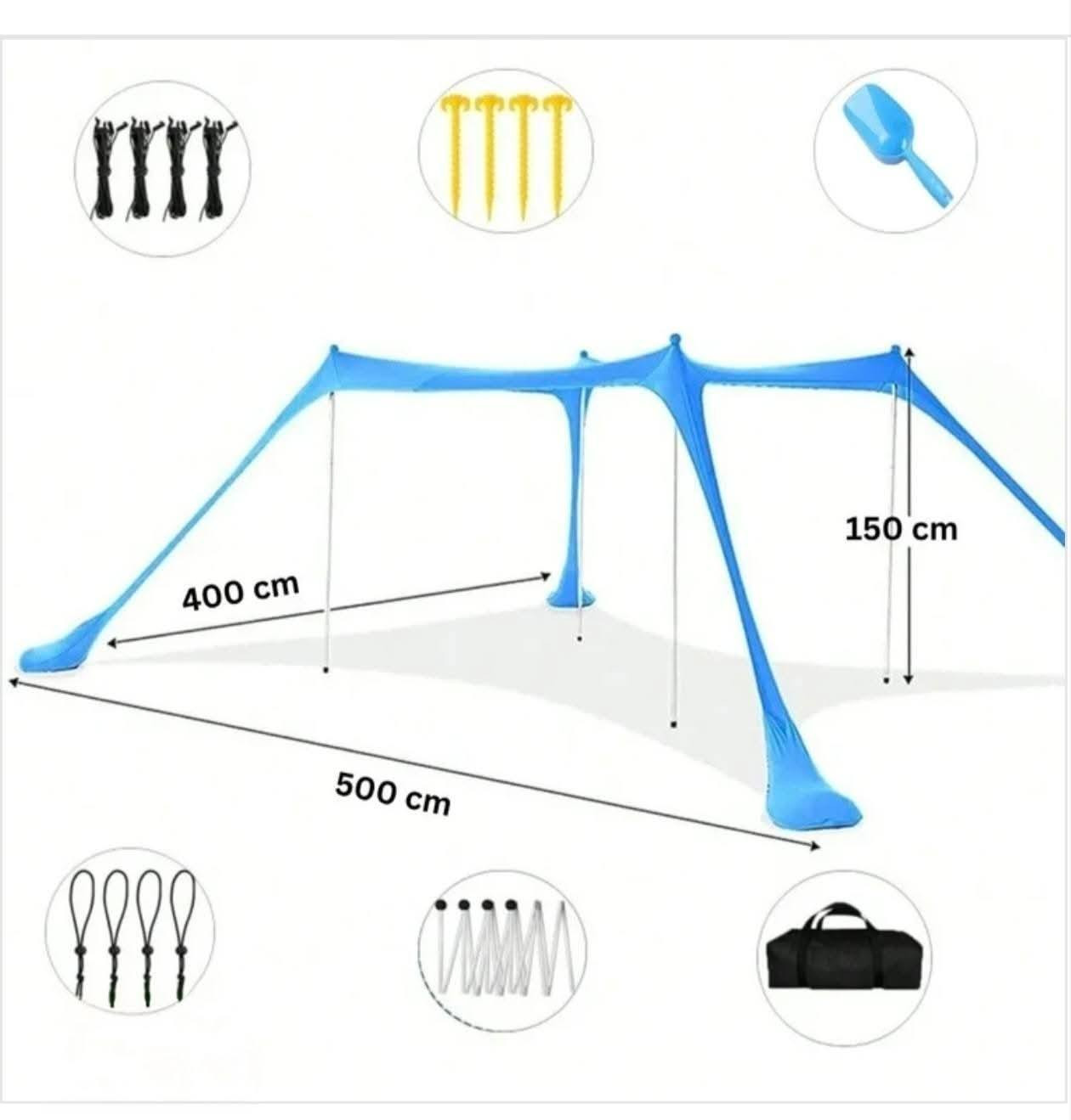 السعر ب 25 الف مع التوصيل ⛺🏕️⛺
خيمة شاطئ او حدائق من قماش الليكرا عالي الجودة مضاد للتمزق ومضاد للماء والاشعة فوق🌨️⛺ البنفسجية القياس بداخل الصوره


**إذا كنت صاحب هذا الإعلان وتريد حذفه لأي سبب، رجاءا أرسل رسالة إلى الدعم الفني**