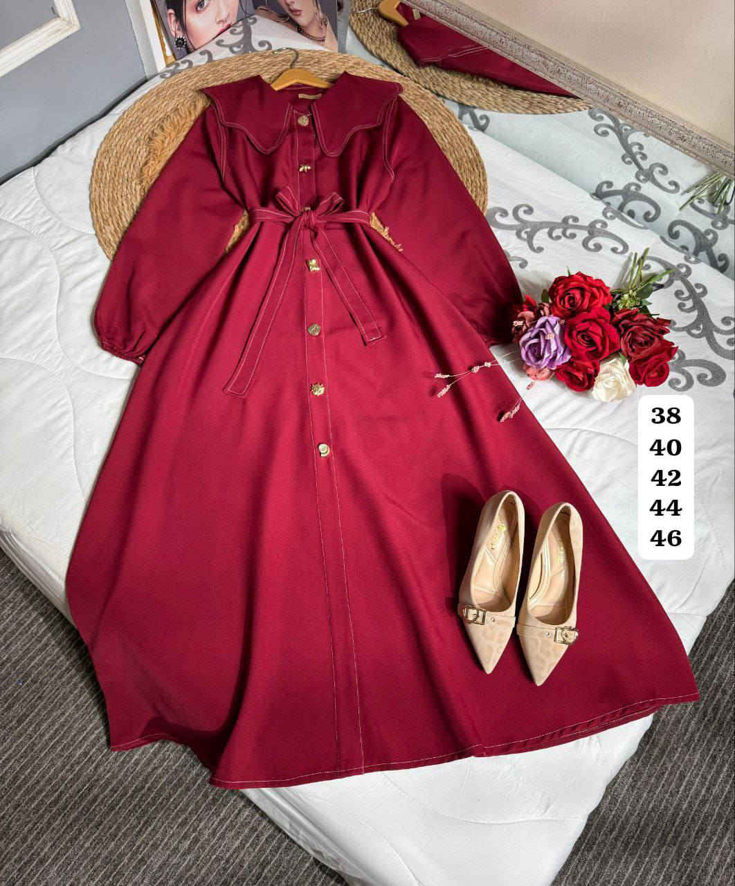 فستان ملكي❤‍🩹

خامة ستن زارا تركي 
38-40-42-44-46 بغداد, العراق


**إذا كنت صاحب هذا الإعلان وتريد حذفه لأي سبب، رجاءا أرسل رسالة إلى الدعم الفني**