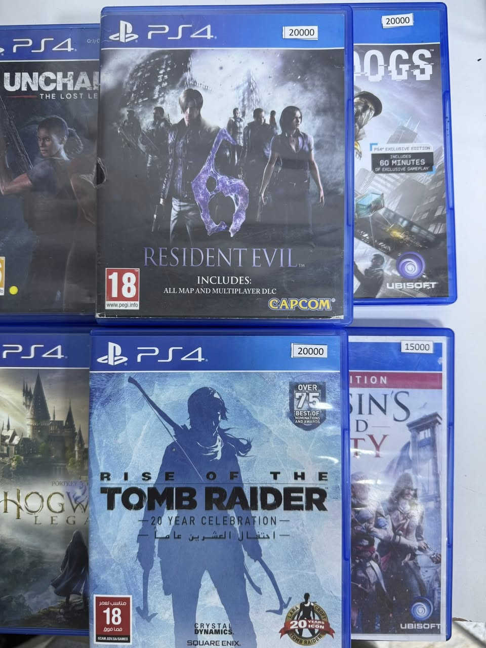 السلام عليكم
اخوان عندي اقراص بلي 4 نظيفة وكلة شغال عالفحص اي قرص تريد ادزة الك توصيل مجاني اذا داخل بغداد الي يريد قرص يراسلني ويدلل


**إذا كنت صاحب هذا الإعلان وتريد حذفه لأي سبب، رجاءا أرسل رسالة إلى الدعم الفني**