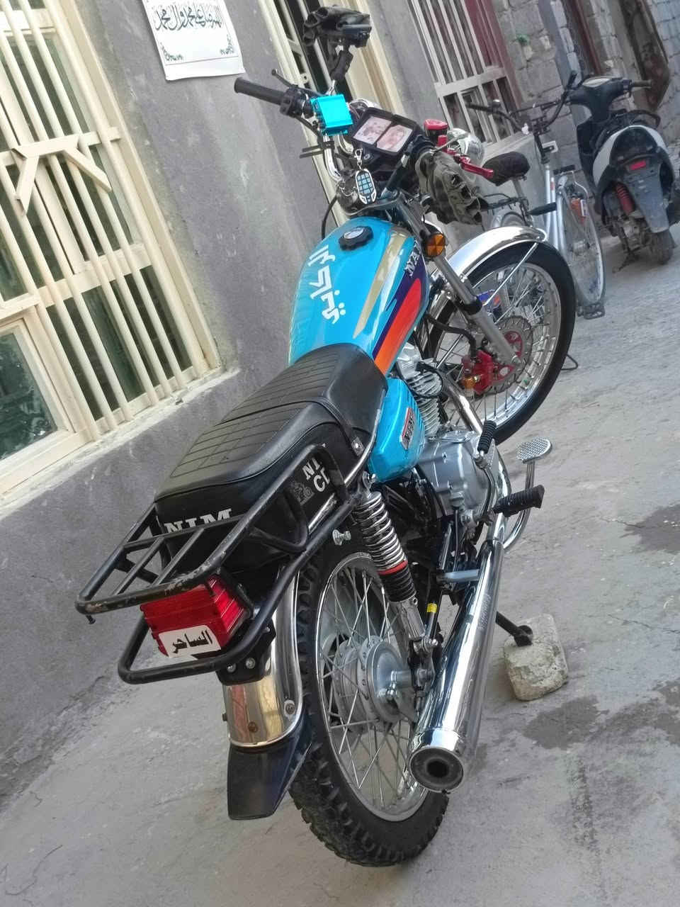 ببركه الله
نامه امتياز 24 اوراق سكنر
دراجه بلاديه ماناقصه برغه
النضافه واحد على واحد تاخذه ماذب عليه ربع
مكينه مكفوله الدراجه مكفوله
بيه زنون يسطر شرط الوادم تترحملك عليه السعر 600 وبيه مجال مكاني القاسم هذا رقمي ‏‪***********‬‏
