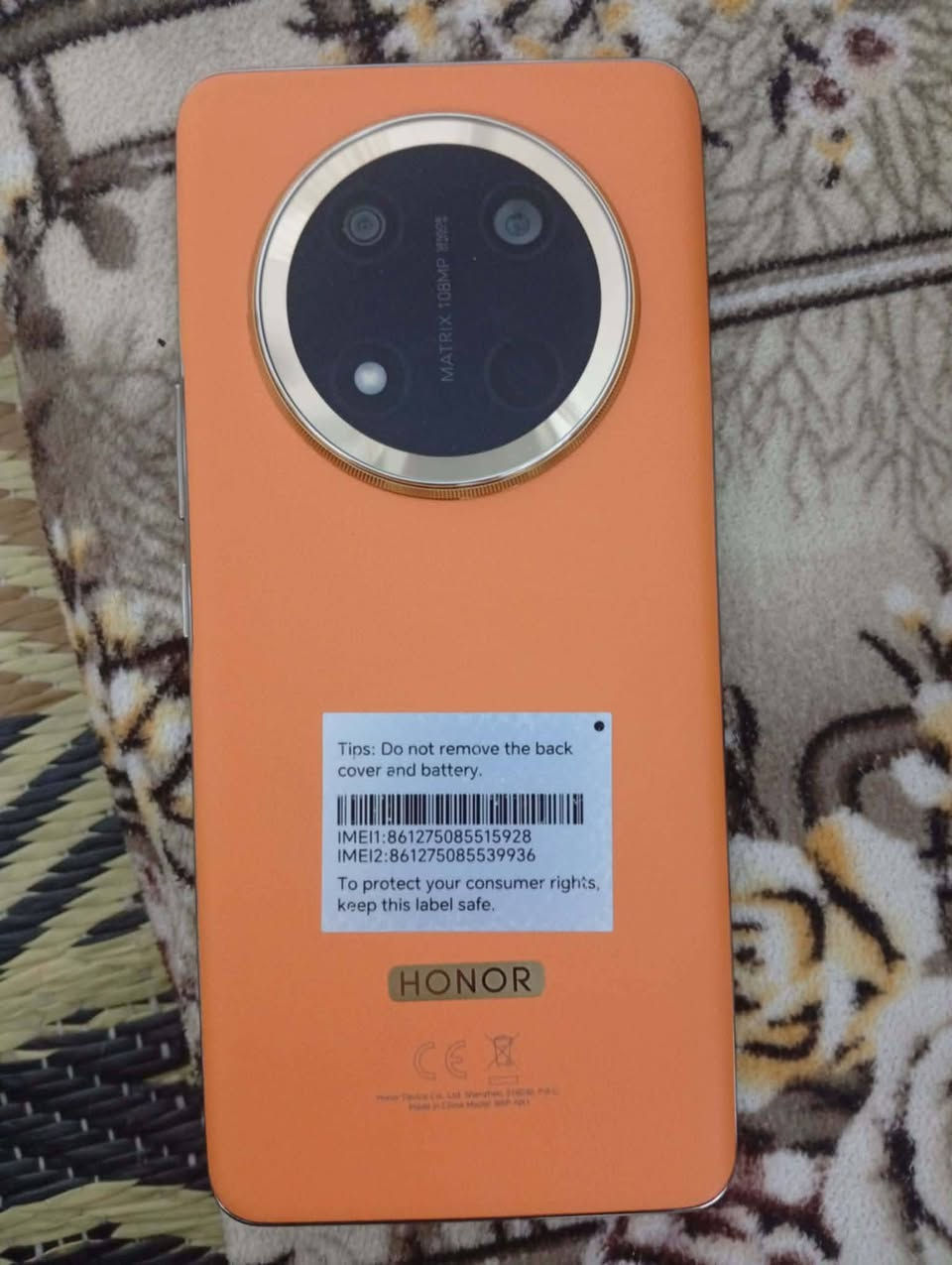 سلام عليكم هونر اكس 9 سي بطاريه 6600 ذاكره 256 رام 12+12 نضافه 100 ماصارله شهر من اخذه  مامفتوح ماواصل مصلح مكان موصل جانب ايمن سعر 350 وبي مجال  _رقم ***********  اتصال عل رقم او مراسله عل واتساب ___ مكلف بل نشر
