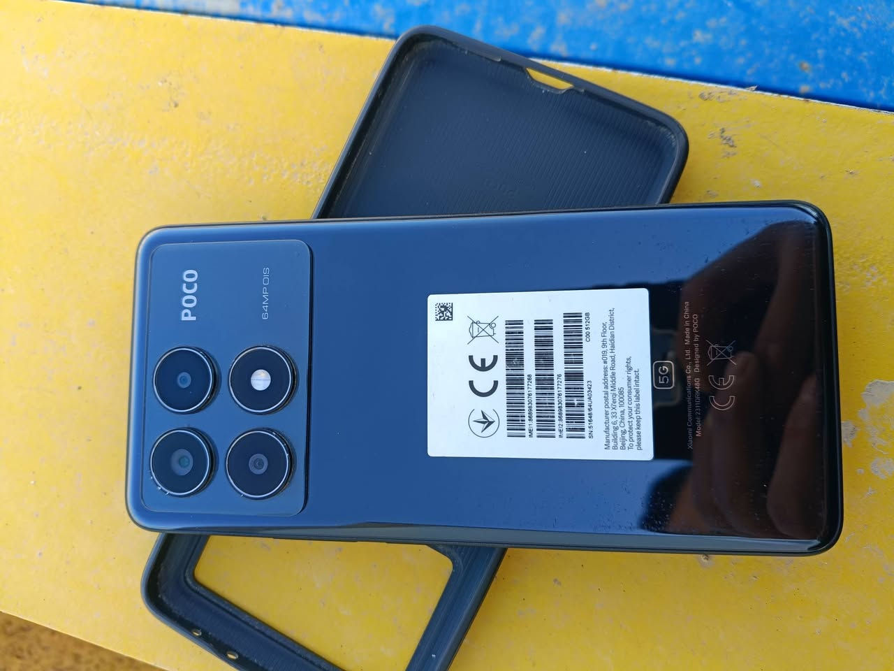 بوكو اكس 6 برو فايف جي
ذاكرا 512
رام12+6
بوبجي 120 فريم
بصمه بل شاشا
كامرات فول 
شاشا120 هرتز
صوت ستيريو 
جهاز شرط
السعر 265
بي مجال حكً جيا فقط


**إذا كنت صاحب هذا الإعلان وتريد حذفه لأي سبب، رجاءا أرسل رسالة إلى الدعم الفني**