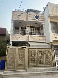 #بيت للبيع بناء حديث..........  المساحة 85متر....... الواجهة 5 متر    ...