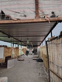 حلة الاكرمين • ٢٢م×٥م • حديد وبي ار سي