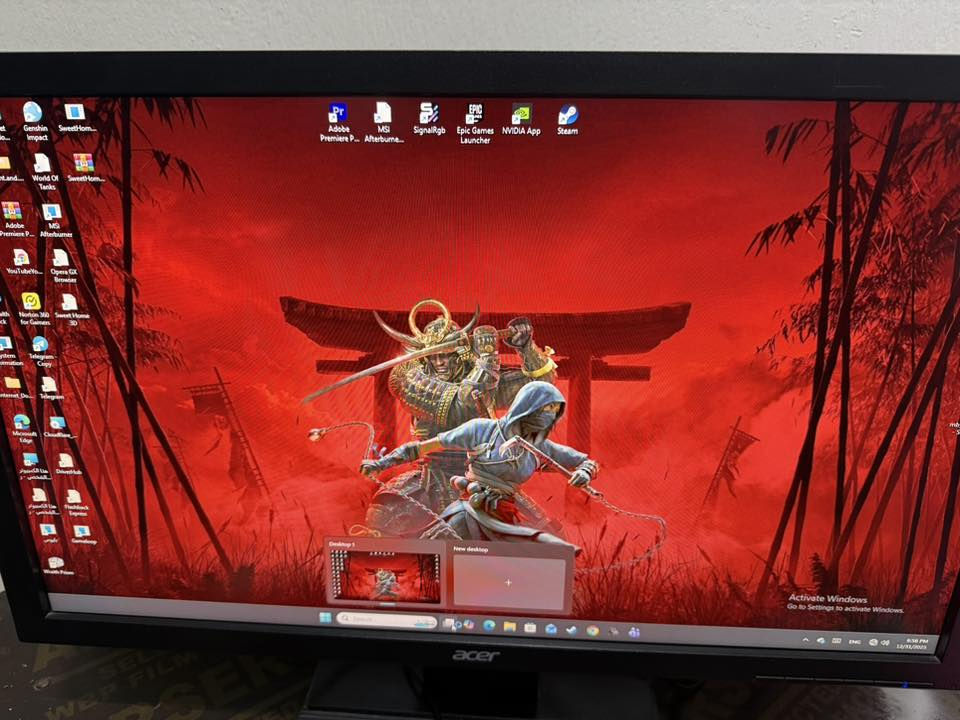 السلام عليكم
معالج r9 3900x
كرت شاشه rx 580 8gb
مذربورد asus prime x570
رامات هايبر اكس فيوري 16g
ssd 256وهارد1تيرة
بورسبلاي700واط من شركة ثرمل رايت 
كيس خمس مراوح 
شاشة acer60هرتز
كيبورد ميكانيك وايرلس
ماوس كيمنك وماوس باد المستطيله الضخمه rgb
يعني تجميعه متكاملة وقابله للتطوير من كل النواحي
شباب عليكم الله لايدخل بس الجاد بالشراء
والي مايشتري نشالله الله يرزقه بالأحسن منه بألف مرة
السعر ٦٠٠الف وبيهة مجال بسيط
للتواصل***********
