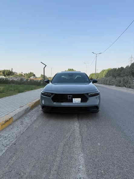 ‏Honda Accord Hybrid 2024 Sport
موديل :- 2024
لون :- سمنتي 
قوة المحرك :- 2.0 Hybrid
عداد المسافات :- 26983
مواصفات السيارة :- Sport
عدد المقاعد :- 5 مقاعد 
الضرر : ارباك البرده جهه السايق والكشن فقط
بابين تبديل نفس الون بلادي تفصيخ
صبغ شبرين بلهلال الخلفي
♦️ شاشة نفكيشن 
♦️ تحكم مسجل 
♦️ تحكم سرعة 
♦️ بصمة تشغيل 
♦️ دخول ذكي 
♦️ لايت زنون 
♦️ رادار امامي 
♦️ رادار تحديد مسار 
♦️ كامرا خلفية 
♦️ فتحة سقف 
♦️ حساسات 360 درجة 
♦️ اوتو بارك 
♦️ هاند بريك بصمة 
♦️ درايف مود 
♦️ مثبت سرعة 
♦️ حساس مسافة امان 
♦️ اوامر صوتية 
♦️ مقاعد كهربائية 
♦️ فرش مخمل 
♦️ مرايات كهربائية 
♦️نظام النقطة العمياء 
السياره مرقمه بغداد جاهزه 
مكان السياره بغداد العامريه 
للستفسار ***********
