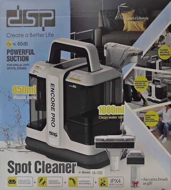 ✨ مكنسة تنظيف البقع المحمولة DSP Encore Pro ✨

إذا عندك بقع مزعجة على الكنب أو السجاد وما عم تروح 😩
هاي المكنسة رح تريحك من هالمشكلة بسهولة! 💪🧼

🔸 قوة عالية 450 واط – تنظيف عميق وسريع
🔸 خزان مياه نظيفة (1080 مل) 💧
🔸 خزان مياه متسخة (850 مل) – لفصل الأوساخ بشكل فعال
🔸 تنظيف بالرش والشفط (Wet & Dry) – بترش وبتشفط بنفس الوقت 😍
🔸 تصميم محمول وخفيف – بتاخديها لأي مكان بالبيت بكل سهولة 🏠

✨ مثالية لتنظيف:
✔️ الكنب
✔️ السجاد
✔️ بقع القهوة والعصير
✔️ أي بقعة صعبة 😎

💖 حل عملي وسريع لكل بنت بتحب بيتها نظيف ومرتب دايمًا!

🚚 متوفر توصيل لجميع المناطق
📩 للطلب والاستفسار راسلينا خاص🥰


**إذا كنت صاحب هذا الإعلان وتريد حذفه لأي سبب، رجاءا أرسل رسالة إلى الدعم الفني**