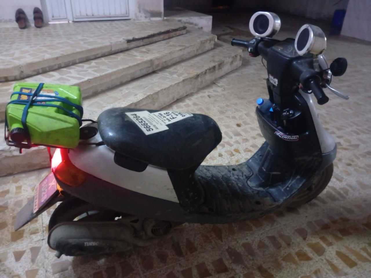 السلام عليكم عندي هاذا الماطور عارضو للبيع مابي اي نقص شراي طب خاص وتدلل سعرو 325وبي مجال ***********
