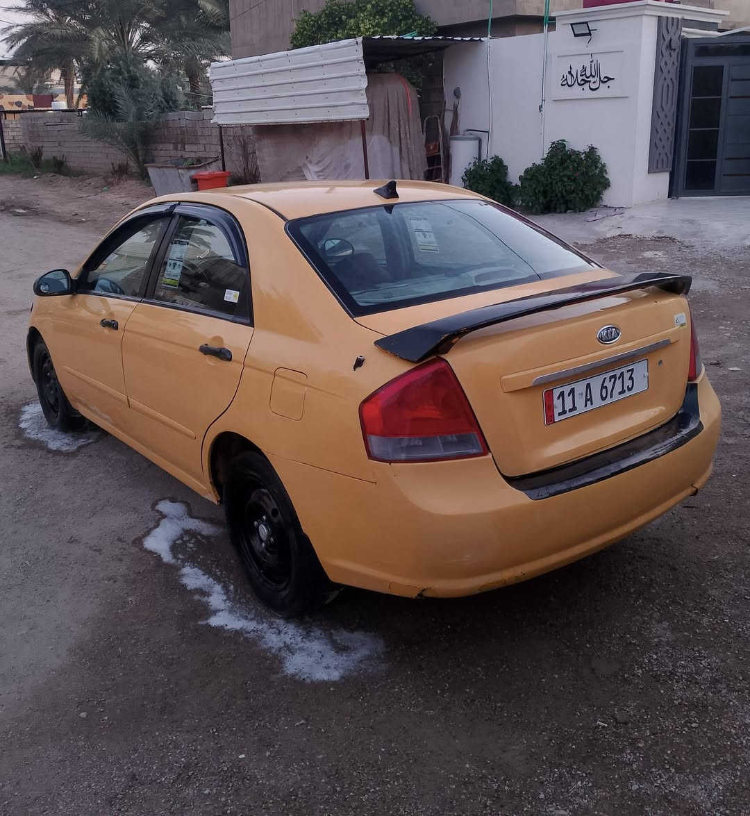 سلام عليكم سبكترا 2007 وارد امريكي ليبل واحد حادثها فقط جامرلغ امامي بدون دواخل لغود شواصي كفاله 
مكينه 2000 رقم بغداد نكليزي بسمي سنويه الغايه 30 
تحويل ثاني يوم مكينه كير مكفولات صدر امامي خلفي جديد تبريد تخم تاير كله كفاله ترايها ناعم سياره جاهزه من كلشي مال جناي بدون نقص السعر $ (66) بيها مجال 
مكاني ديالى بعقوبة رقم هاتف ***********
