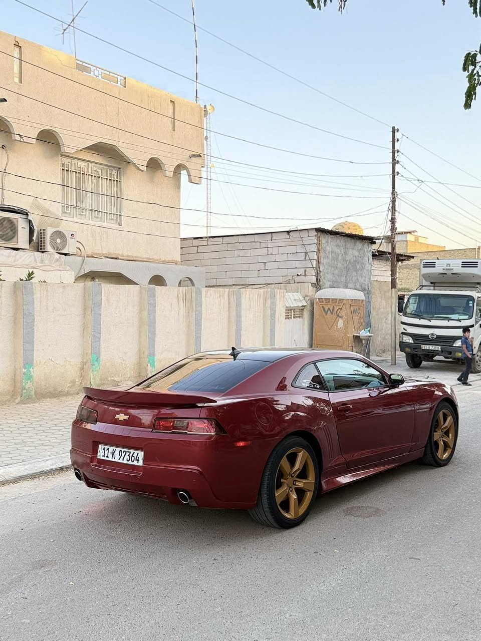 كمارو 2015
مكينه سته سلندر 3600 بدون قطره صبغ كفاله رقم بغداد مشروع وطني سنويه وهزه جديده بسمي سياره خير من الله عل ايدي موصفات معروفه شفتات كير وشاشه عطلات داخل احمر تبريد ثلج مكانه كربلاء سعره 96 وبيه مجال رقمي للستفسار ‭

‭٠٧٨٨ ٩٧٢ ٩٩١٧
