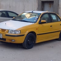 سمند 11سنويه عظم عاج لل29 منضومة غاز كامله رقم انكليزي صاحب السياره جي...
