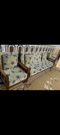 كنبتين • ٤ كراسي • الرمادي