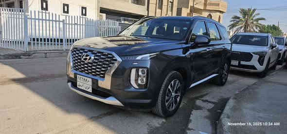 السلام عليكم
للبيع هيونداي باليسايد خليجي 2019
رقم أربيل
سيارة فوول مواصفات
سيارة 7 راكب 
محرك 6 سلندر 3800
ماشية 73 الف كيلومتر 
كراسي سياحية VIP
گير دگم ووضعيات قيادة 
بانوراما فتحتين
تبريد مركزي 3 قطع
تحكم منفصل بالتبريد الخلفي 
كراسي كهرباء 
تدفئة وتبريد بالكشنات 
تدفئة بالستيرن 
نقاط عمياء 
حساسات أمامي وخلفي 
كاميرا خلفية دوارة
صندوق كهرباء 
بعد هواية بيها مواصفات 
بيها طخة بالباب ومصلحة على البارد 
السعر المطلوب 27600 دولار وبيها مجال 
للاستفسار الاتصال على الرقم 
***********
