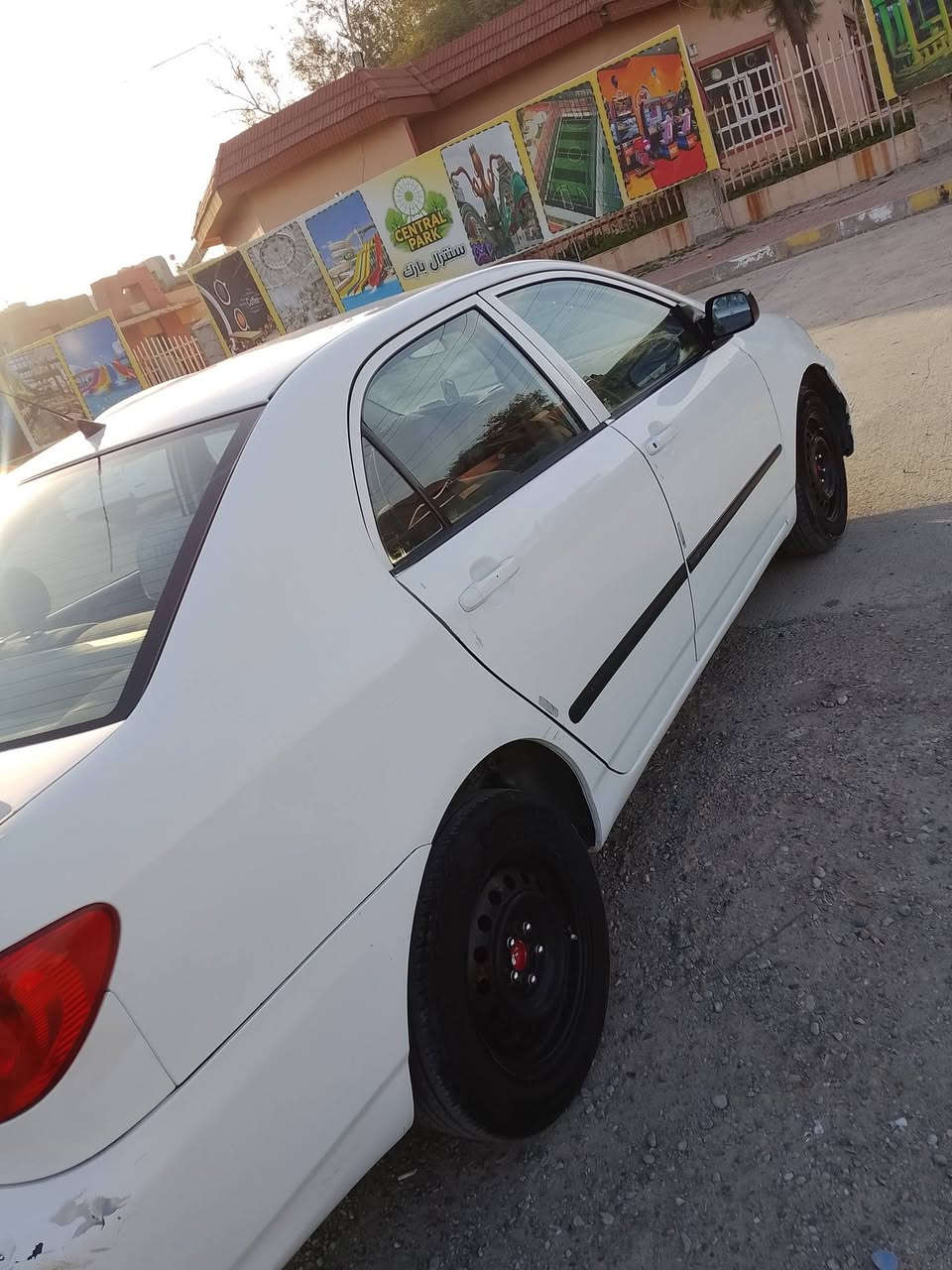 سلام عليكم كورلا
موديل 2004 
سنويه وارقام جديده سليمانيه 
حادثه جاملغ وبنيد 
مكاني كركوك رقمي ***********
