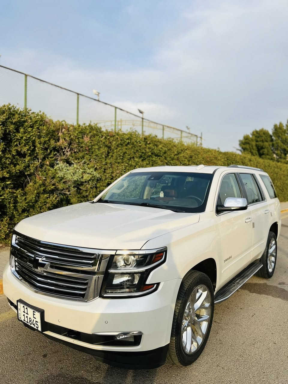 السلام عليكم تاهو 2018 بريمير. خليجي ماشيه 74 الف كيلو حقيقي مكفوله من الصبغ. بأسمي.  والسعر 38الف دولار وبيه مجال لشرايه  وصور الفحص وياهه الي يحب يستفسر اتصال برقم *********** مكان سياره بغداد المنصور تقاطع الرواد
