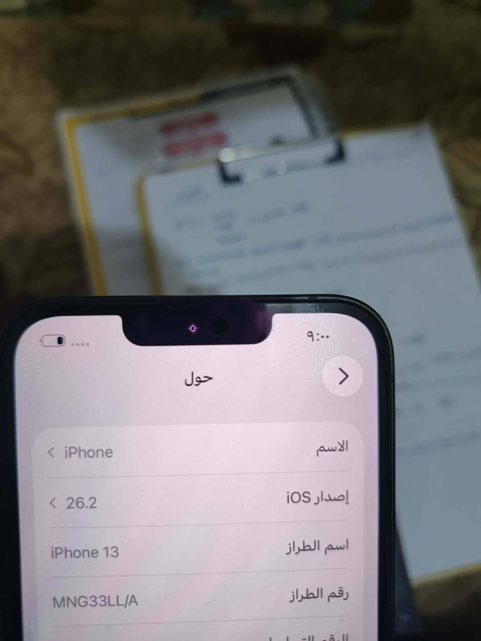 السلام عليكم 13عادي للبيع
الجهاز امريكي 
بطاريته 94ما معله جديد جهاز 
ضمان مالته خلص 
مامفتوح شرط لفحص 
ذاكره 128
سعر خاص بلاش 
مكاني ديوانيه 
رقمي ***********
