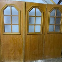 ‎باب  دفتري 3 بيبان +باب متحركة يعني مجموع البيبان 4 صاج اصلي ثقيل للا...