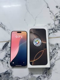 آيفون ١٦ برو ماكس • ٢٥٦ • بطاريه ١٠٠