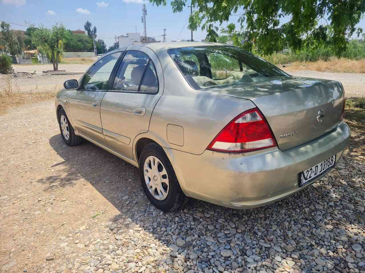 نيسان صني كوري 2008  كيرمكينه تبريد شرط سياره بيه 5قطع بس مرشوش اثر جراد بدون حادث سعر73ورقه مكاني كلار ***********
