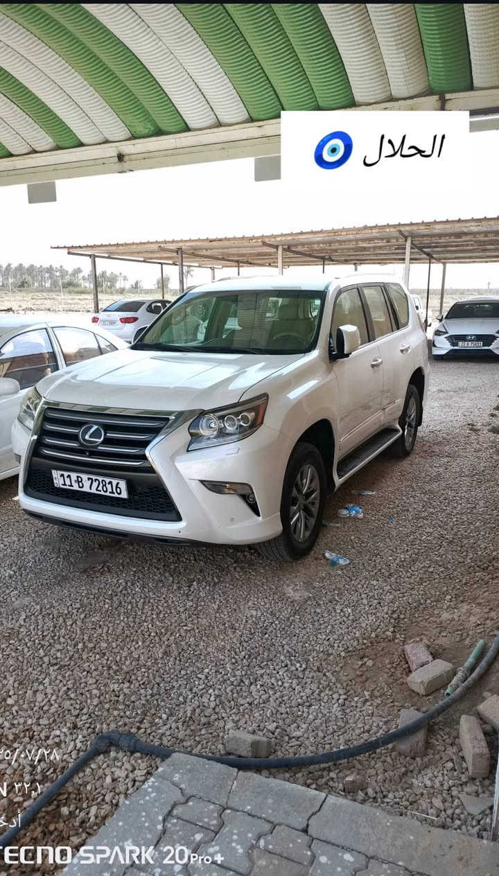 سلام عليكم لبيع لكزز gx 460حلوه سياره جديده كفاله عامه سياره كير مكينه كله شرط سياره جاهزه من كلشي مكاني نجف رقم هاتف ***********
