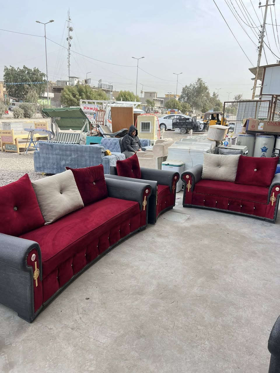 توفر داخل سنتر سبع البور تخم تركي 🇹🇷بالة 10  مقاعد  مودرن 🔥🔥🔥 زورونا عنوانة معرض سنتر سبع البور على شارع 60 مقابل مصور آلعيون وبجوار جملة المصطفى واتساب ☎️***********
