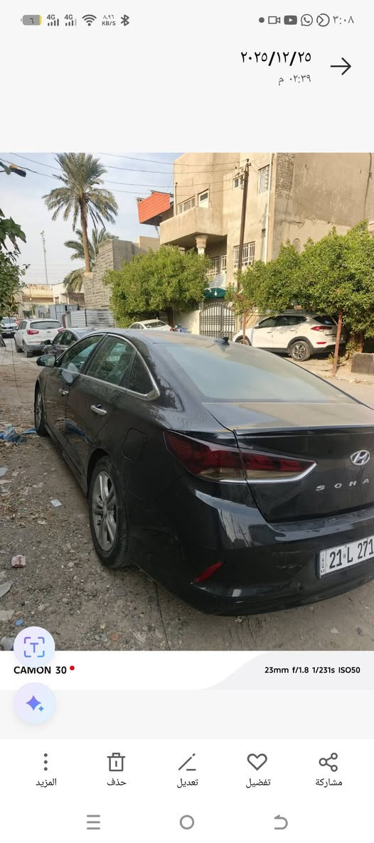 سوناتا 2018 فول بصمه شاشه جبيره صندوق بصمه كشن كهربائي رادر نقطه عمياء صندوق بصمه البوب بصمه مكينه 2400 سياره جديده كلش  فقط هاذه الحادث خفيف كلش فقط صبغ قطعه وحده جاملغ امام فقط صبغ كله ليبل واحد  السياره باسمي يحي وياه بصمتين   السعر 130 قفل  مراوس ماروس فقط بيع والسعر نهائي يرحم والديكم تريد ارخص تحصل كلشي موجود *********** اخون يرحم بغداد, العراق
