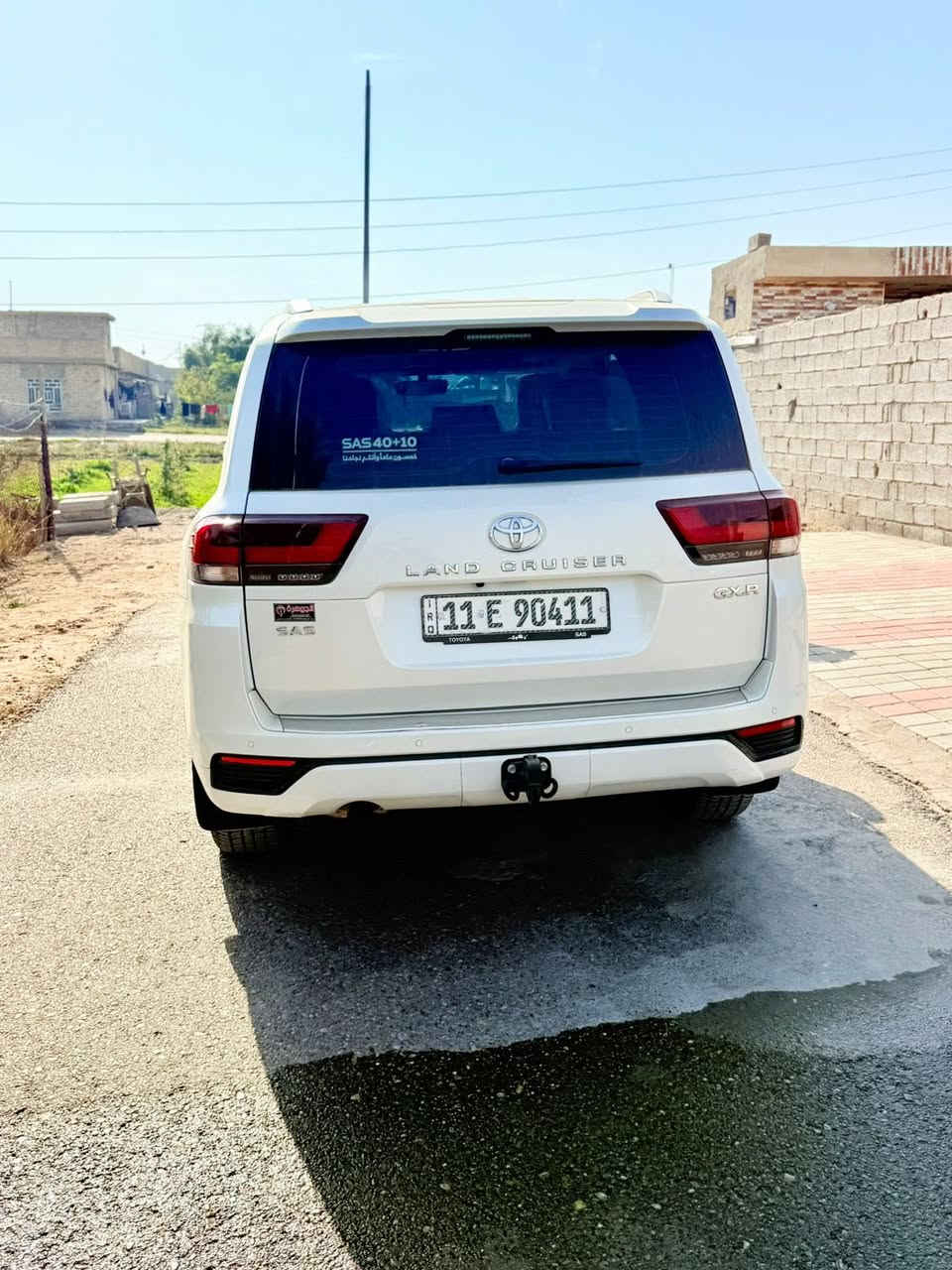 لاندكروز للبيع موديل ٢٠٢٤ 
ماشيه ٣٥ الف 
ساس باب اول 
محرك 4000 تنفس طبيعي 
سياره جديده ومكفوله كفاله عامه 
سعره 710$وبيه مجال 
مكان الأنبار الفلوجه 
رقم مبايل ***********/***********وتساب
