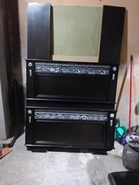 خزانة ٣ بواب • تخت مفرد ونص • بيرو بمراية