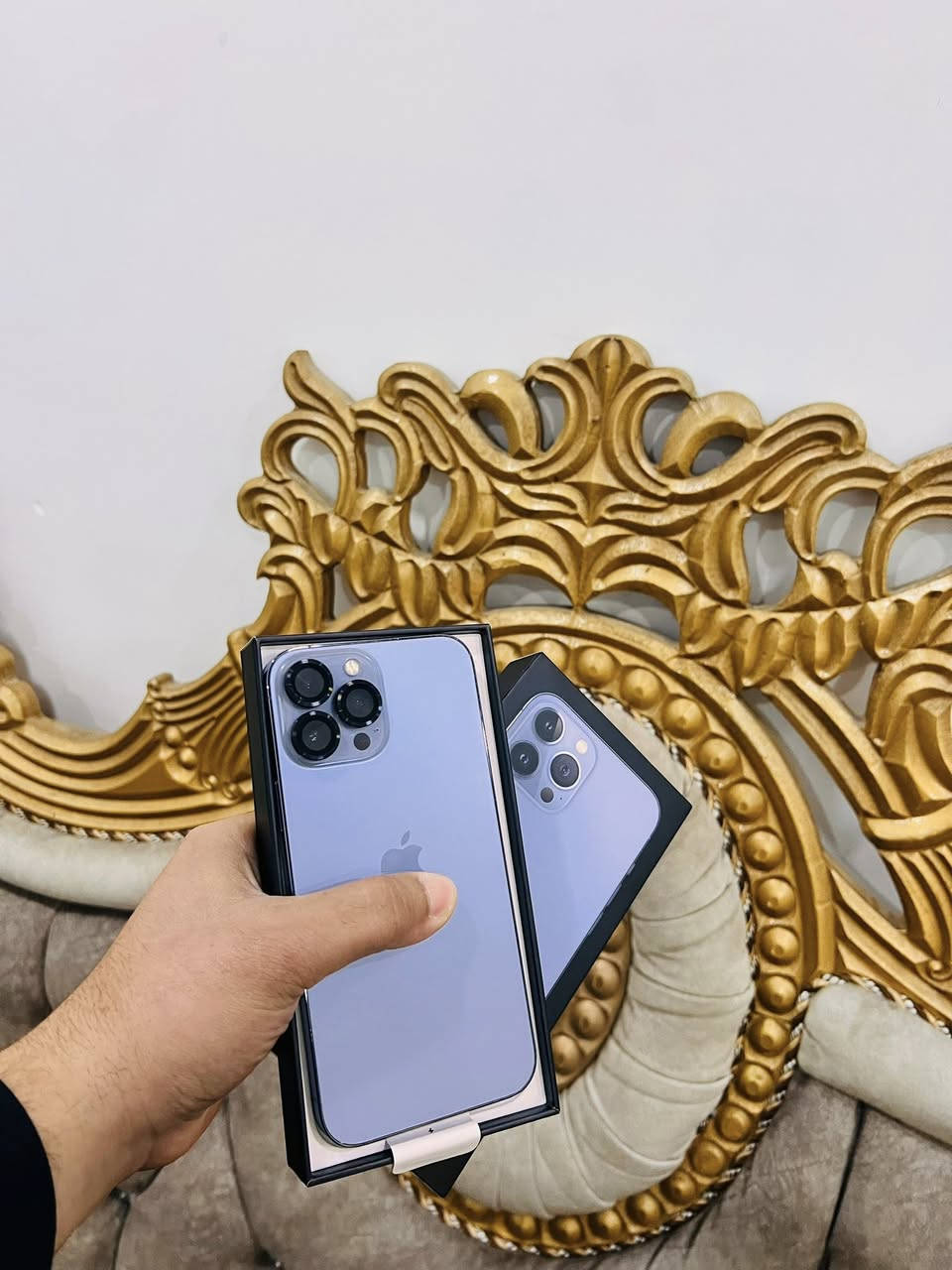 ايفون 13 برو ماكس
كرتونه الأصلي معاها 

ذاكره 256

بطاريه 95

نموذج M امريكي

نضافه 98%

الجهاز ما مفتوح وتر بروڤ

السعر 700 الف 

***********

***********
