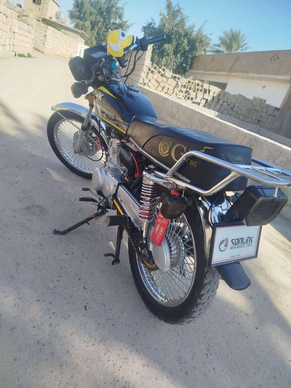 السلام عليكم
تايكر 24
نضافه كدام العين 
محرك شرط ماممدوده عليه سبانه
كهربائيات كلها شغاله
السعر 575 وبي مجال 
اني مكلف بلنشر 
صاحب الدراجه ***********
