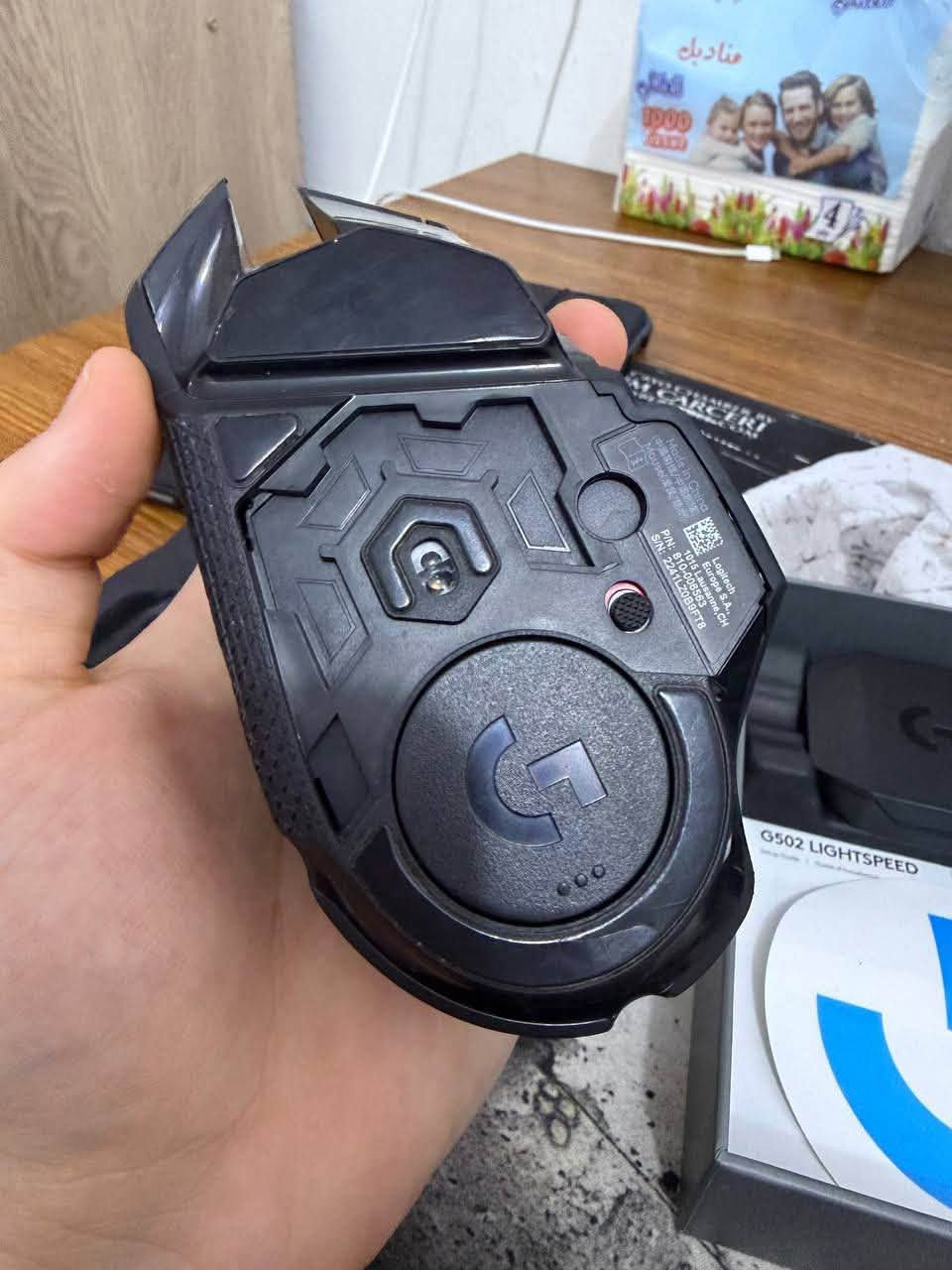 ماوس logetech g502 الاصلي كامل ملحقات و كلشي جدا نضيف الاستفسار اكثر راسلوني خاص و رقمي واتساب ***********
