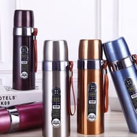 مطارة ٥٠٠مل • حافظة حراره وبروده • درزن مشكل ألوان