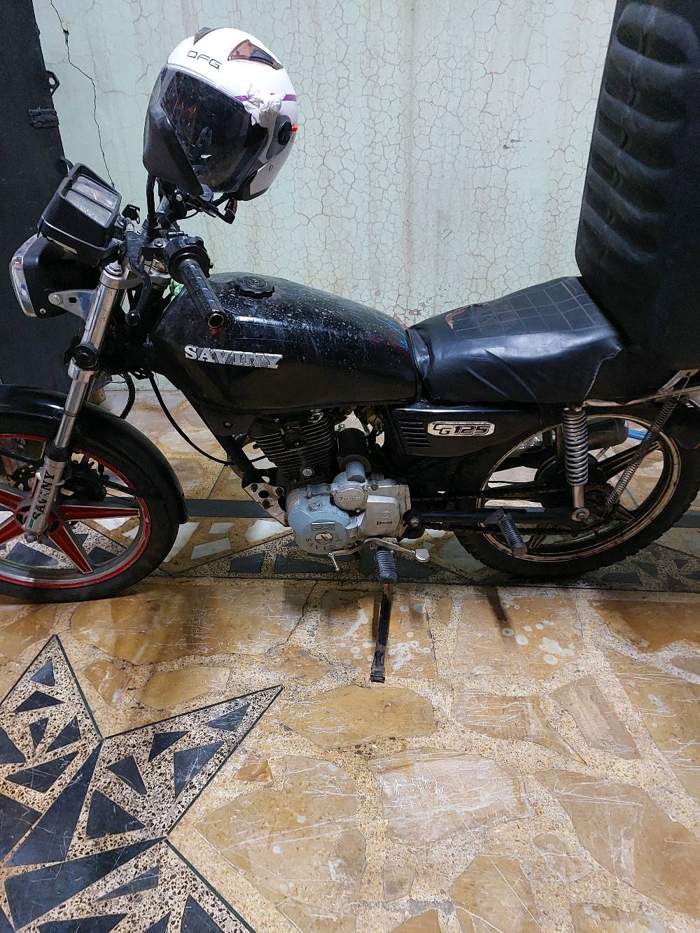 دراجه سافين 5 كير محرك 1500 حلوه ونشطه ومال شغل 