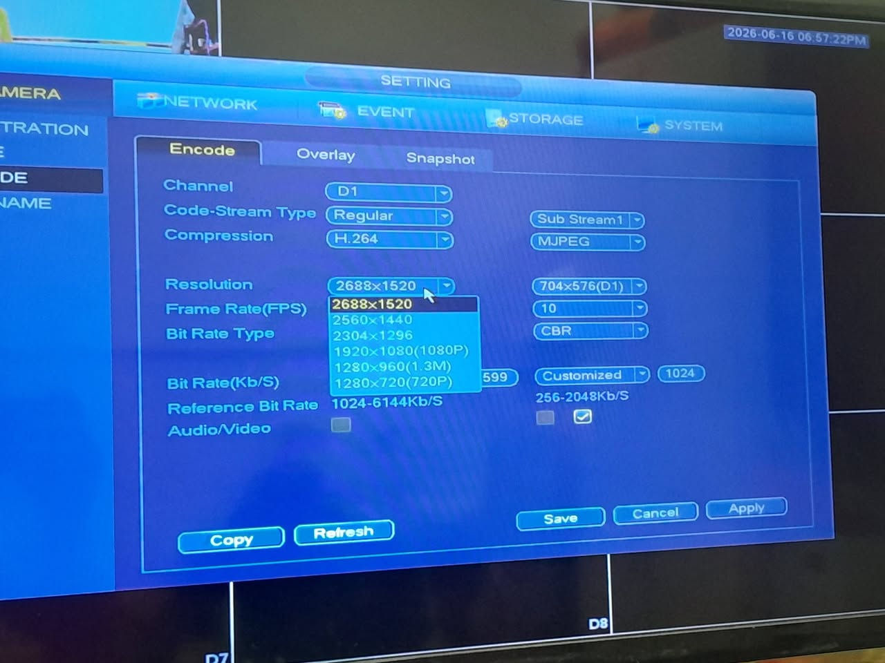 للبيع جهاز NVR 8h مستخدم نظيف لغة نكليزي 
السعر 50 مع توصيل


**إذا كنت صاحب هذا الإعلان وتريد حذفه لأي سبب، رجاءا أرسل رسالة إلى الدعم الفني**