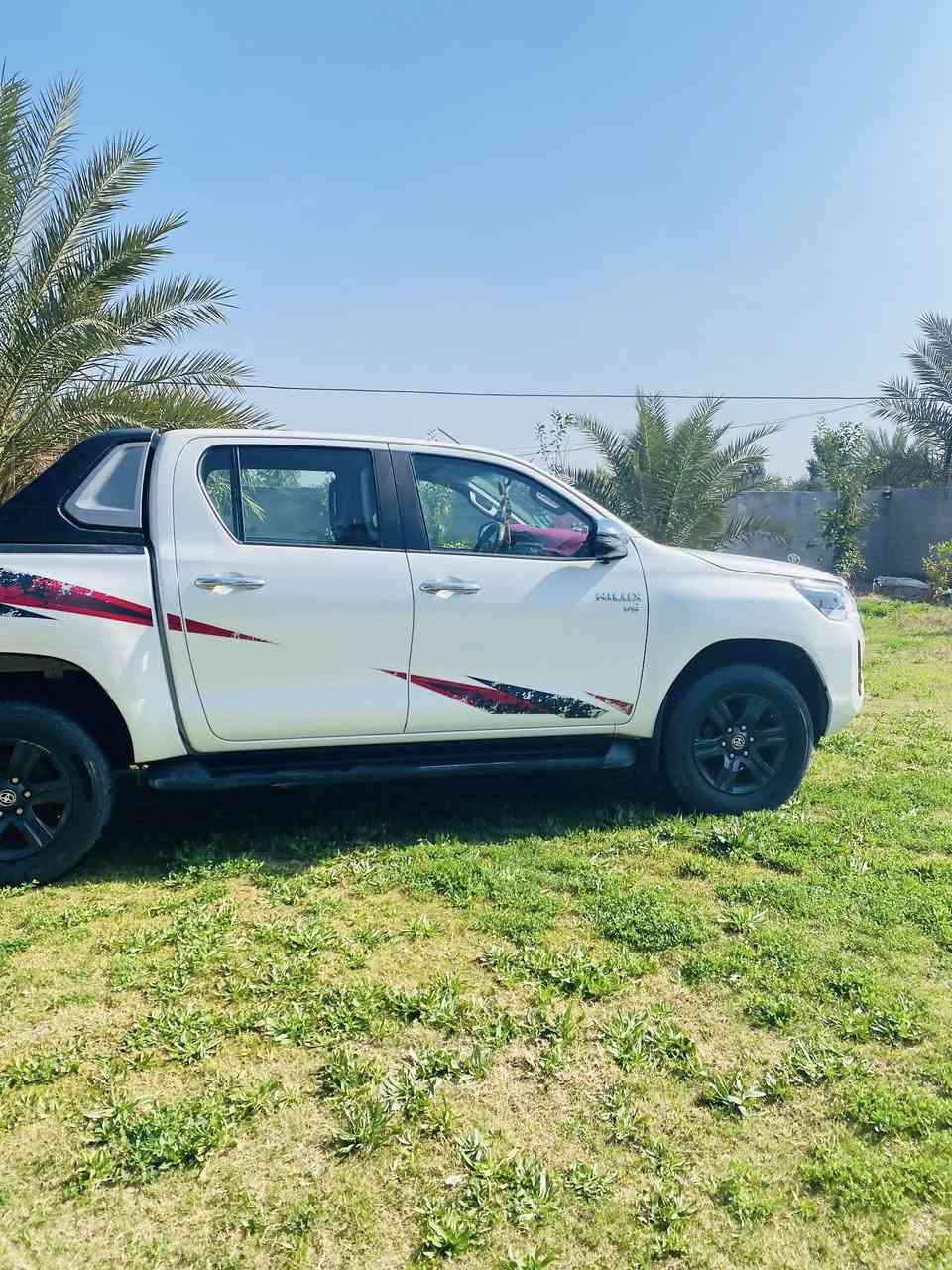 سلام عليكم👋
للبيع تيوتا هايلوكس🛻

تي ار دي 

كويتي باب اول 

موديل 2022 

رقم اربيل بأسمي 

فول مواصفات للاخير 

شاحن وايرلس 

حساس امامي خلفي 

قطعتين تبريد ❄️

٦ سماعات 🔊 

‏شاشة🖥️

بصمة 

باقي المواصفات معروفه فول 

🟩السعر عنده التصال      

لاستفسار 📞 

لاستفسار الاتصال ع الارقام التالية 📲📲

‏)(***********

تحياتي لجميع 🌹 🌸 🙏🏻 سلام عليكم👋
 عليكم👋
