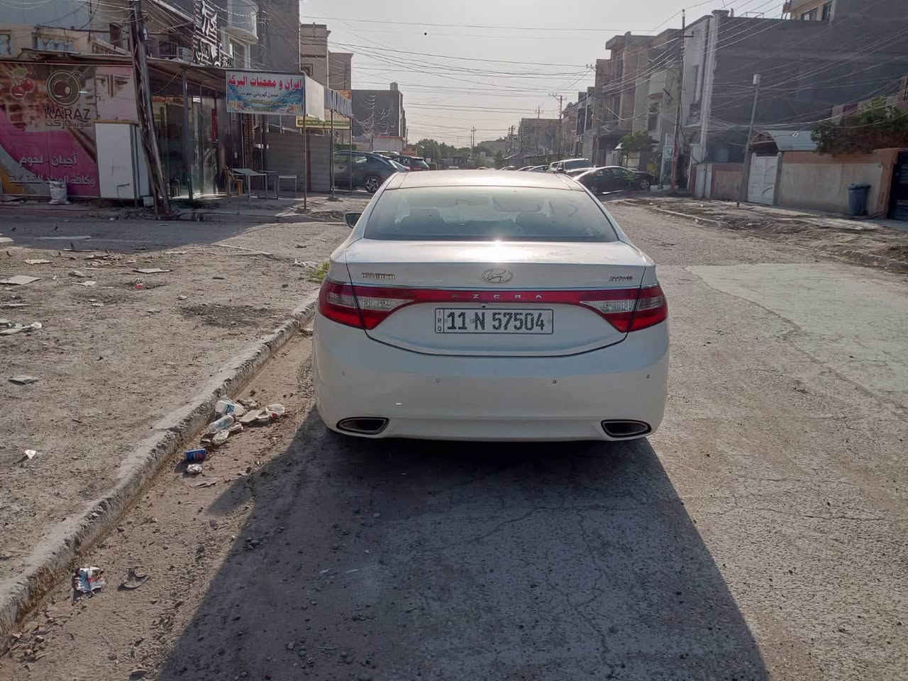 سلام عليكم هونداي ازيرا موديل 12 خليجي فول مكفوله 6 سلندر محرك 3000مكان بغداد حي جهاد رقم ‭0790 527 1025‬
