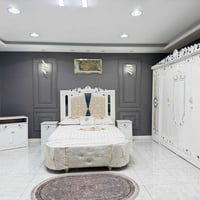 نجارة عراقية • ٧ قطع • سرير ٢٠٠×١٦٠