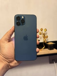 12 PRO MAX  128 GB  AA/A  بطاريةً 81 %   مستبدل شاشه كلش خوش نوعيه  وض...