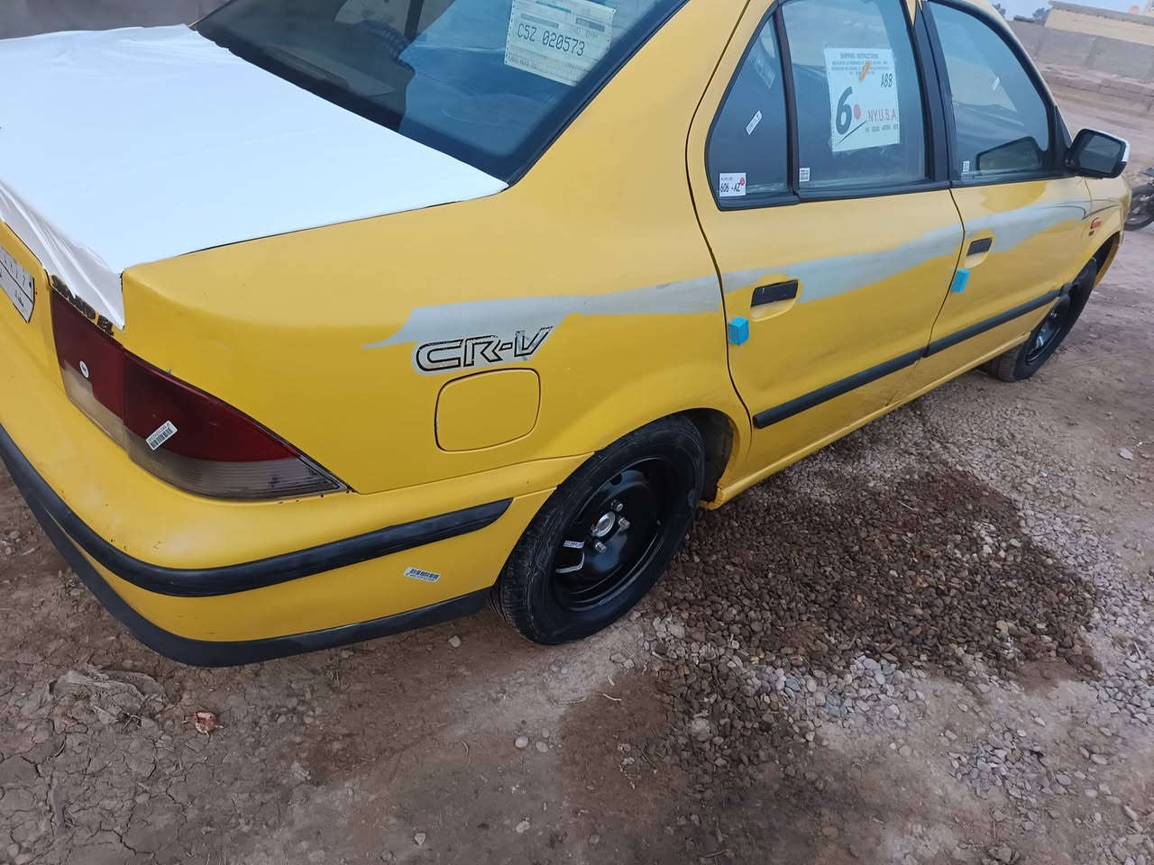 السلام عليكم سمند مديل ٩كير أو محرك مكفولات لا ضربه او تبديل ولا صبغ صدر أمامي أو خلفي جديد كهربايات كل شغاله داخل كلش حلو رقم بغداد نكليزي بس عل تثبيت هاي صورها كدامك شرط التحويل إلى يحب يتصل مكان السياره بغداد العبيدي السياره جاهزه الغود والشواصي مكفولات رقم صاحي السياره مكلف بل نشر ***********الشراي يتصل السعر ٢٨ او بيها مجال
