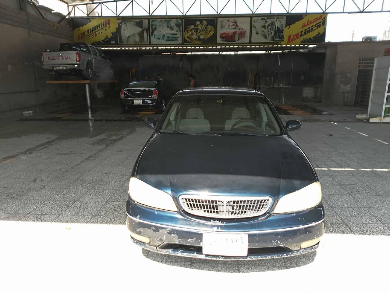 موديل 2001 مصبوغه جماليه كامل اني نقص مابيه صدر امامي خلفي جديد قبل سبوع شديته منضومه تبريد جديده منضومه بانزين جديده  مكفوله من الضربه بيع او مراوس بايفندر ***********. عنوان بغداد
