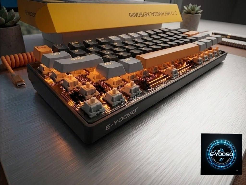 للبيع كيبورد ميكانيكي E-YOOSO Z-11 (جديد)
كيبورد قيمنق احترافي بحجم 60%، مريح وسريع، مثالي للمكتب واللعب.
السويتش: براون (BLACK) - هادئ ومناسب للكتابة والألعاب.
المميزات: سويتشات قابلة للتبديل (Hot-swappable)، كيبل Type-C منفصل.
الإضاءة: إضاءة خلفية أنيقة.

💵 السعر: 15,000الف


**إذا كنت صاحب هذا الإعلان وتريد حذفه لأي سبب، رجاءا أرسل رسالة إلى الدعم الفني**