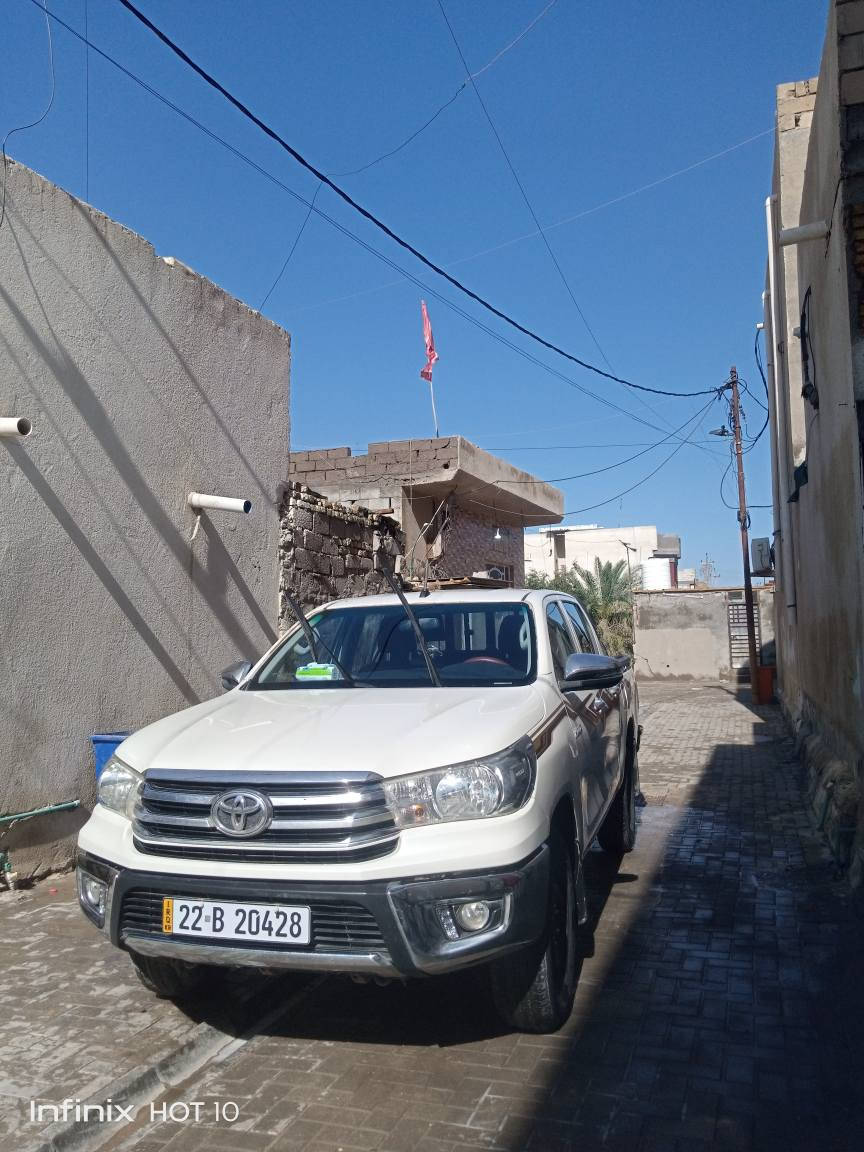 تويوتا هايلوكس فور ويل سلوكي كاز 2019 ضرر السياره جاملغ خلفي راجع على البارد المحرك مجفت السياره بيها ملاحضات موضحات بالصور ماشيه 164 الف للاتصال *********** موجود واتساب البصرة, العراق
