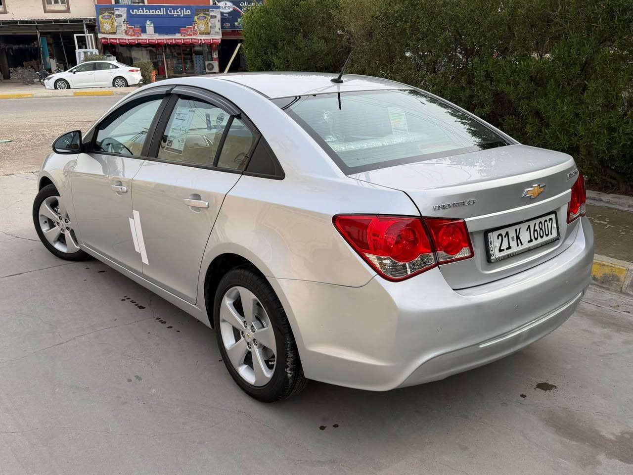 ***********
سلام عليكم للبيع فقط شوفرليت كروز خليجي موديل 2013  رقم سليمانيه باسمنا سنويه وهزه ورقم كلها مجدده لحد 2029 تحويل وكاله ثاني يوم كوبون بنزين موجود  سياره كلشي بيها على وضع شركه كلش جديده ماشيه قليل كفاله عامه بدون صبغ بدون ضربه بدون رصعات او شخوط جلح مابيها  فقط تعديل بارد بيها خشم بونيد  وخلص جديده سياره وناعمه كلش نشطه بدون دوانز محرك حجم 18  زنجير مرغوب مواصفاتها معروفه كروز  محرك كير بشرط مابي عيب  تايرات جديد باطري جديد تبريد تدفيه كلها شغاله كهربيات لايتات من اخير سياره ربع دينار مصرف مابيها  فحص سونار تقرير مندلاوي كدامك هم  مكاني كركوك ساحة احتفالات سعرها مناسب  82  ورقه 
*********** كركوك, العراق
