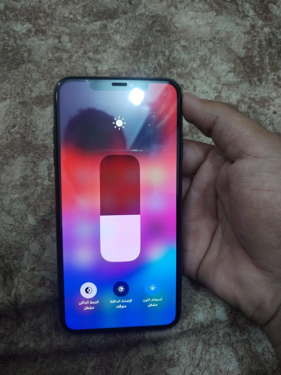 اكس ماكس للبيع بلادي بطاريه 80 فيس ايد متوقف فقط سعر 170
مكان نجف***********
