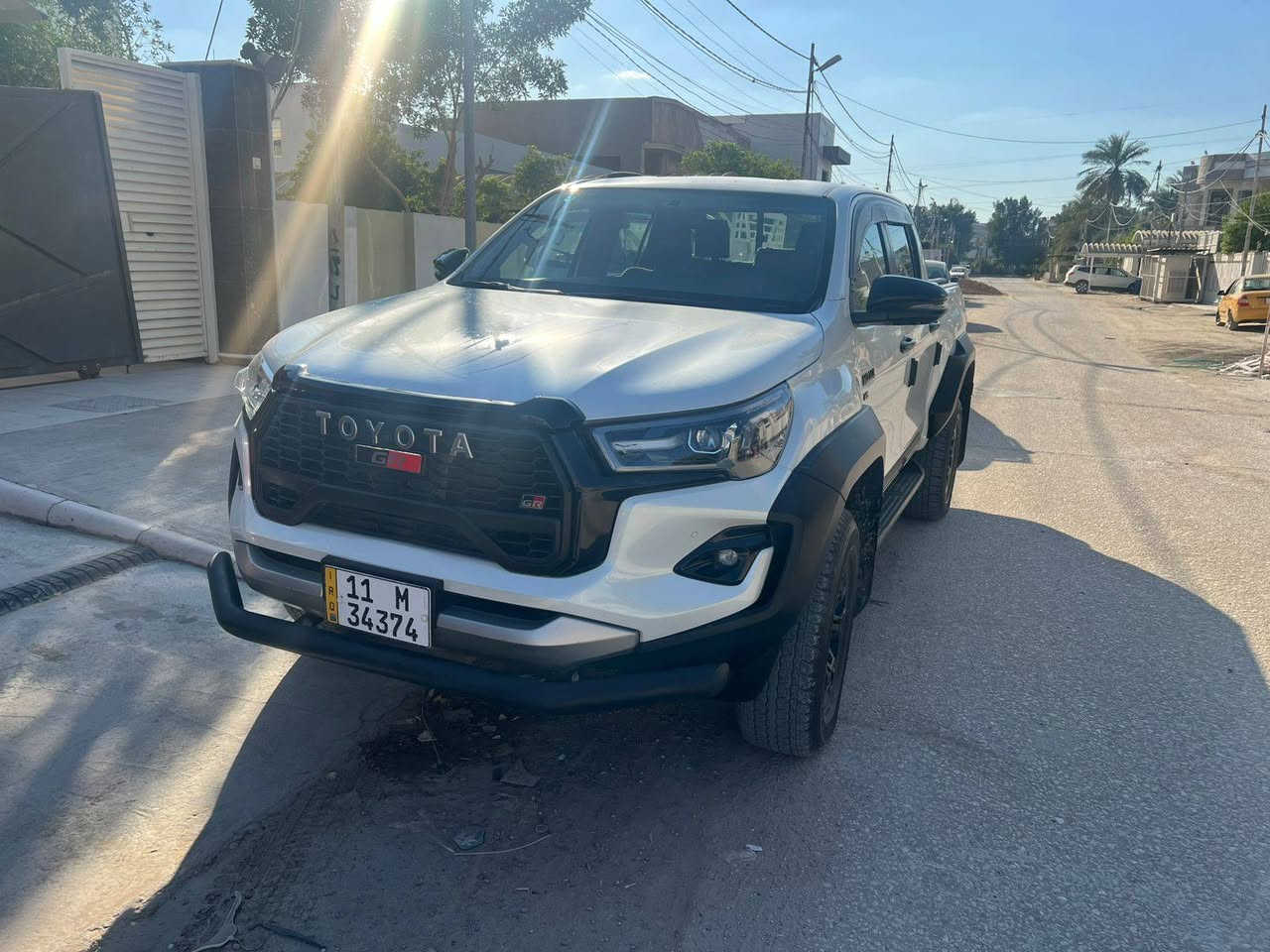 السلام عليكم
مكلف بنشر
تويوتا هايلوكس 2024 GR كويتي
ماشية ٢٨ ألف
عليها كماليات وسلايد للبدي اصلي 
رقم بغداد باسمي السيارة بحالة الوكالة مكفولة عدا كارت جوة البكلايت موضح بالصورة اثر طخة بسيطة...السعر ٤٢٥ ورقة وبيها مجال بسيط
مكان السيارة بابل 
***********
