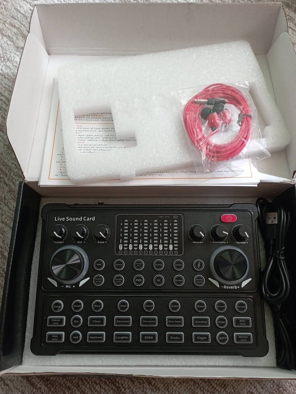 السلام عليكم
مكسر صوت جديد 
45 الف


**إذا كنت صاحب هذا الإعلان وتريد حذفه لأي سبب، رجاءا أرسل رسالة إلى الدعم الفني**