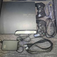 شباب بلي3كامل مكمل مع جويستك ثنين ملحقات كامله وبي هارد 50 لعبه من بين...