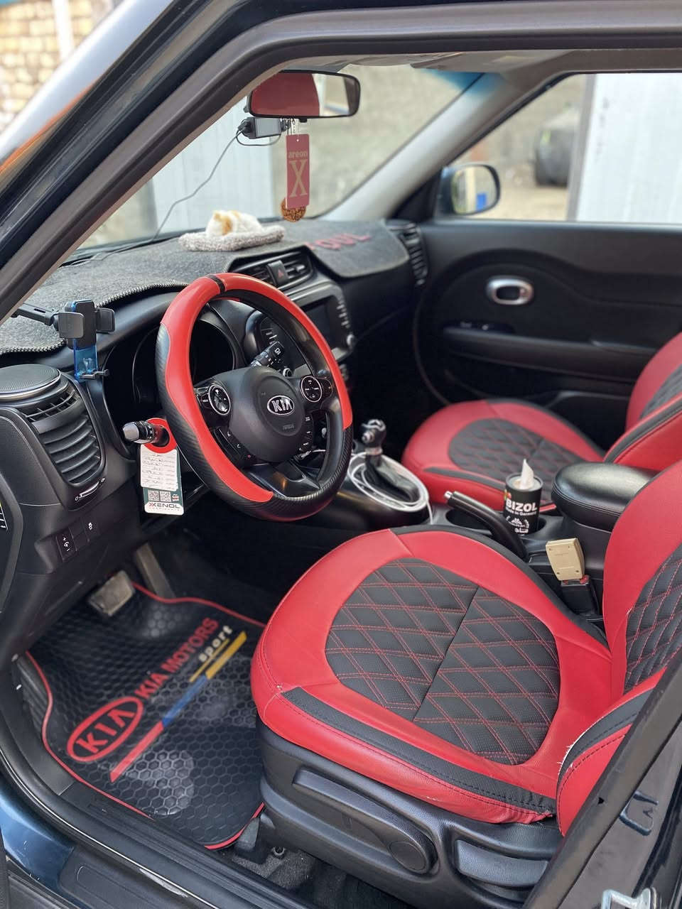 كيا صول موديل 2018
وارد امريكي
مكينة 2000GDI
تحكمات سترين جهتين
شاشة كبيرة
كير اوتو وعادي
رقم انكليزي الجديد سنوية لغاية 2030
السعر : 17,500,000 دينار عراقي 
للاستفسار :***********
العنوان : بغداد السريدات مقابل الثعالبة
