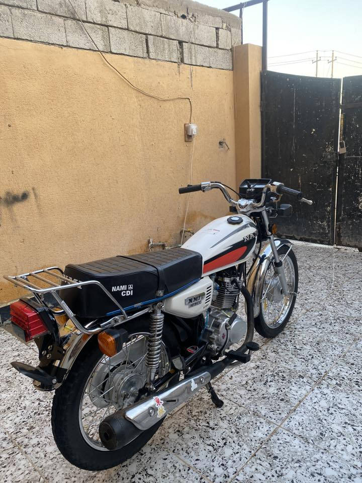 السلام عليكم للبيع : دراجه نامه تعمير شلامجه اصلي محرك سيجي نامه الاصلي  كفاله عامه بدون اوراق 
الموقع: ديالئ بعقوبه تقاطع القدس 
السعر :650 وبيها مجال *********** موجود خاص
