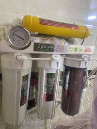 فلتر ماء للبيع مستخدم 4شهر  سبب البيع  السفر للاستفسار اتصالع078513056...